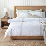 Mimoza Nevresim Seti Kıng Ekru