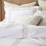 Mimoza Nevresim Seti Kıng Ekru