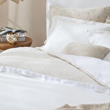 Dorıan Nevresim Seti Çift Kişilik Ekru/Bej