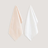 Bract 2'li Mutfak Havlusu Beyaz/Pudra