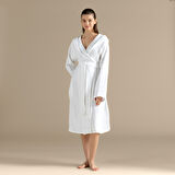 Armin Unisex Bornoz Ekru