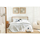 Madelıne Nevresim Seti Double Beyaz