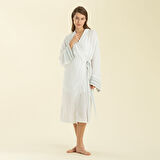 Atıgrado Sabahlık Beyaz/Marin Mavi