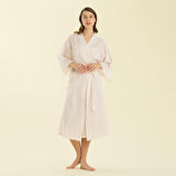 Elegant Sabahlık Beyaz/Pembe