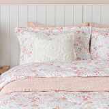 Aralıa Baskılı Nevresim Seti King Renkli