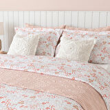 Aralıa Baskılı Nevresim Seti E.King Renkli