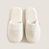 Eva Cotton Unısex Terlik Ekru