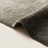 Bamboo Solid Banyo Paspası 40x60cm Açık Gri