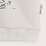 Little Driver Sweatshirt Ekru