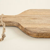 Sanian Sunum Tahtası 39X20 Cm Natural-Lacivert