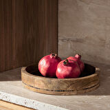 Sanian Tepsi 37 Cm Natural-Lacivert