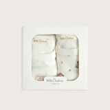 Woodland Body 2'Li Kutu Ekru/Baskılı