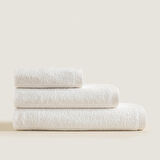 Flovya Banyo Havlusu 85x150 Cm Beyaz