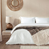 Mardılle Nevresim Seti 160x220 Cm Ekru