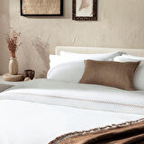 Albas Nevresim Seti 160x220 Cm Ekru