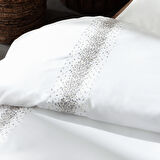 Duas Nevresım Seti 220x230 Cm Beyaz