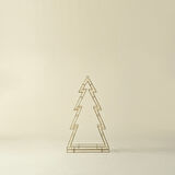 Johnny Led Işıklı Yılbaşı Dekoru 90 cm Altın