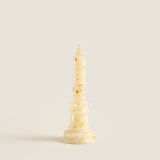 Flamme Kaideli Şamdan Mum Gold 20 Cm Gold
