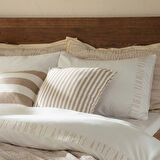 Perla Nevresim Seti 230x220 Cm Ekru