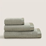 Floss Banyo Havlusu 85x150 cm DUMAN YEŞİLİ