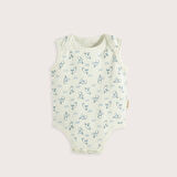 Sea Sıde 3'Lü Kolsuz Body Kutu Set Ekru/Mavi