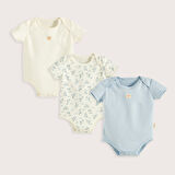 Sea Sıde 3'Lü Kutu Body Set Ekru/Mavi