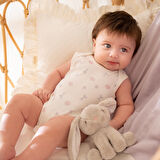 Magıc Sea 3'Lü Kolsuz Body Set Ekru/Lila