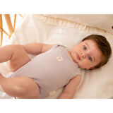 Magıc Sea 3'Lü Kolsuz Body Set Ekru/Lila