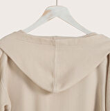 Lıttle Basıc Kapüşonlu Bornoz Bej