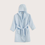 Lıttle Basıc Müslin Bornoz Mavi