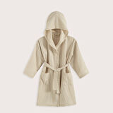 Lıttle Basıc Müslin Bornoz Taş