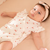 Cherry Boom Baskılı Body Vanilya