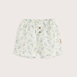 Sea Sıde Baskılı Şort Ekru