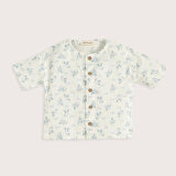 Sea Sıde Baskılı Gömlek Ekru