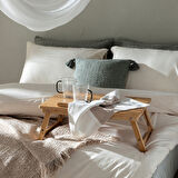 Pia Nevresim Seti 260x220 Cm Ekru