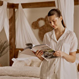 Rosalıe Pıjama Takımı Beyaz