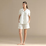 Pıa Pıjama Takımı Ekru