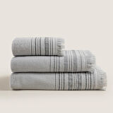 Derin Banyo Havlusu 100x150cm INCI MAVI/DUMAN GRI