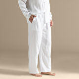 Palınya Pantolon Beyaz