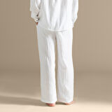 Palınya Pantolon Beyaz