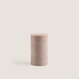 Glacier Sütun Mum 7x12 Gül Rose