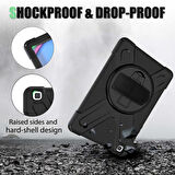 Galaxy T720 Tab S5E ​BLT Defender Tablet Silikon - Siyah