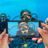 Galaxy S20 Uyumlu 1-1 Su Geçirmez Uyumlu-Siyah