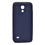 Galaxy S4 Mini Uyumlu Zore Premier Silikon Kapak-Lacivert