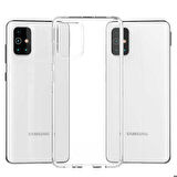 Galaxy A71 Uyumlu Zore Coss Kapak-Renksiz