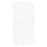 iPhone SE 2022 Uyumlu Zore Süper Silikon Kılıf-Renksiz