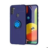 Galaxy A11 Uyumlu Zore Ravel Silikon Kapak-Mavi