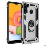 Galaxy A21 Uyumlu Zore Vega Kapak-Gri