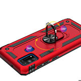 Galaxy M31 Uyumlu Zore Vega Kapak-Gold