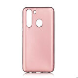 Galaxy A21 Uyumlu Zore Premier Silikon Kapak-Rose Gold